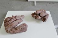 Arresto Momentum 2013, Installation Detail, Untitled, sandstone (cleaved), 35x45x42cm