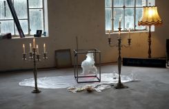 Die Kunst zu schenken in der Walkmühle Wiesbaden, Installationsansicht, 2019
