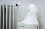 Apartment Group Show, Installationsdetail, Seife, 29x25x23cm (Styroprimitat), Apartment 19, Karlsruhe 2016