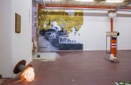 A room that...what? Installationsansicht, Winterrundgang der Spinnerei Leipzig 2016